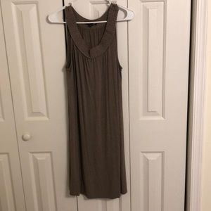 Saint Tropez West sleeveless brown dress size L